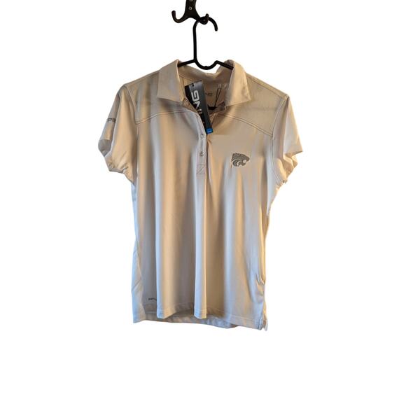 Ping Women's white Sensor Cool golf shirt size m NWT - Picture 1 of 9